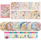 20 Sets 3D Sticker Scene With Material Book,DIY 3D House Stickers Set For Adults Room Stickeer Book For Adults Kids